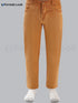 Camel Color In Stretch Jeans Pant